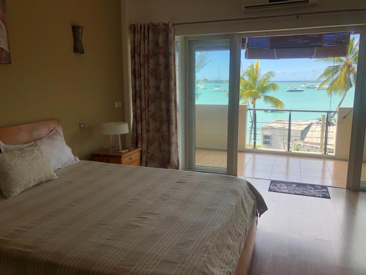 Ocean-View Penthouse With Roof Terrace, Grand Baie, Waterside Complex The Vale Exterior foto